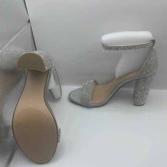 STEVE MADDEN CARRSON RHINESTONES HEELS (7) - Picture 10 of 14